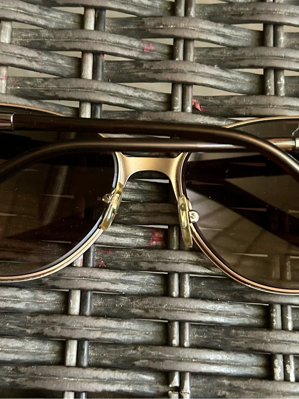 Versace rose gold sunglasses as is